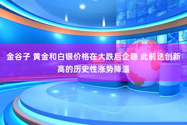金谷子 黄金和白银价格在大跌后企稳 此前迭创新高的历史性涨势降温