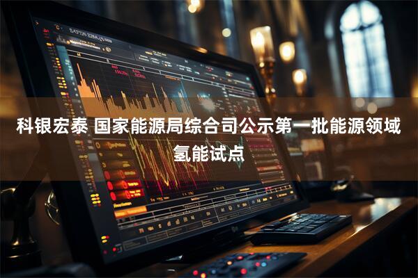 科银宏泰 国家能源局综合司公示第一批能源领域氢能试点