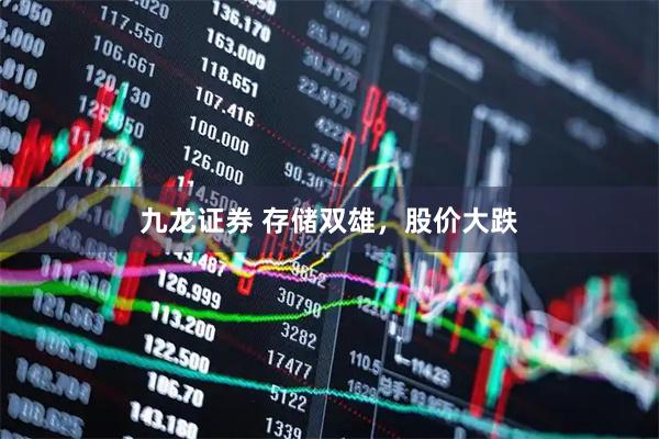 九龙证券 存储双雄，股价大跌